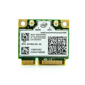 Intel N 6205 WLAN Mini PCI-e Half Height Wireless placa WLan cu 802.11b/g/n