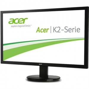 Monitor LED TN Acer 23.8, Wide, FHD, DVI, K242HL, Negru